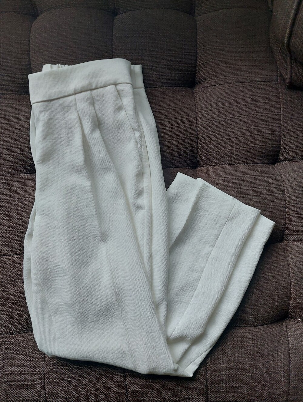Babaton White Trousers Size 2